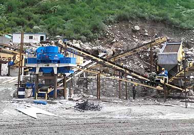 河南安阳时产300吨砂石料生产线